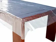 Obrus foliowy 120/180 PRZEŹROCZYSTY 1szt