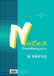 Notes samokopiujacy w kratke A5103-3 Michalczyk