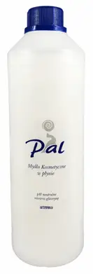 Mydło w płynie PAL Glicerynowe 1L BIAŁE kompozycja toaletowa