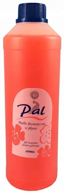 Mydło w płynie PAL Glicerynowe 1LPOMARACZOWE brzoskwinia