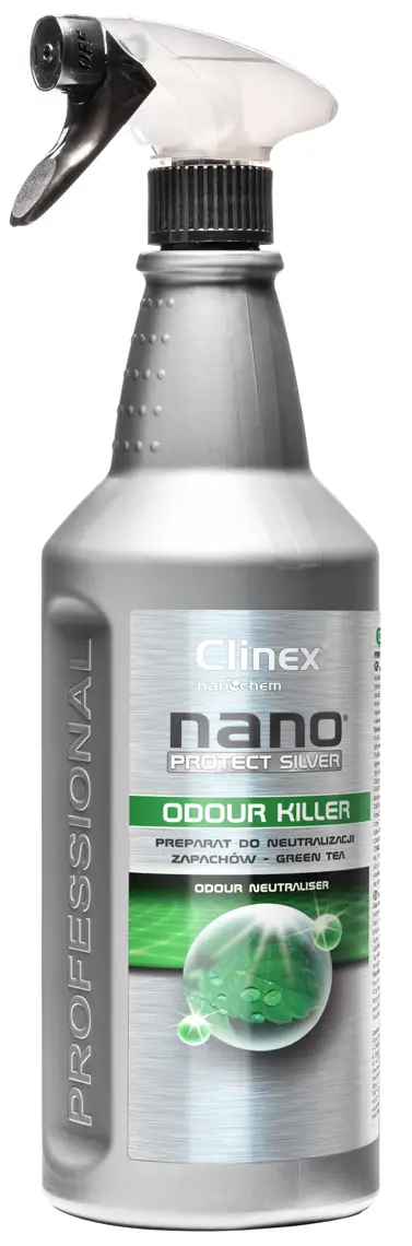 Clinex Silver Odour Killer neutralizator zapachów Green Tea 1L