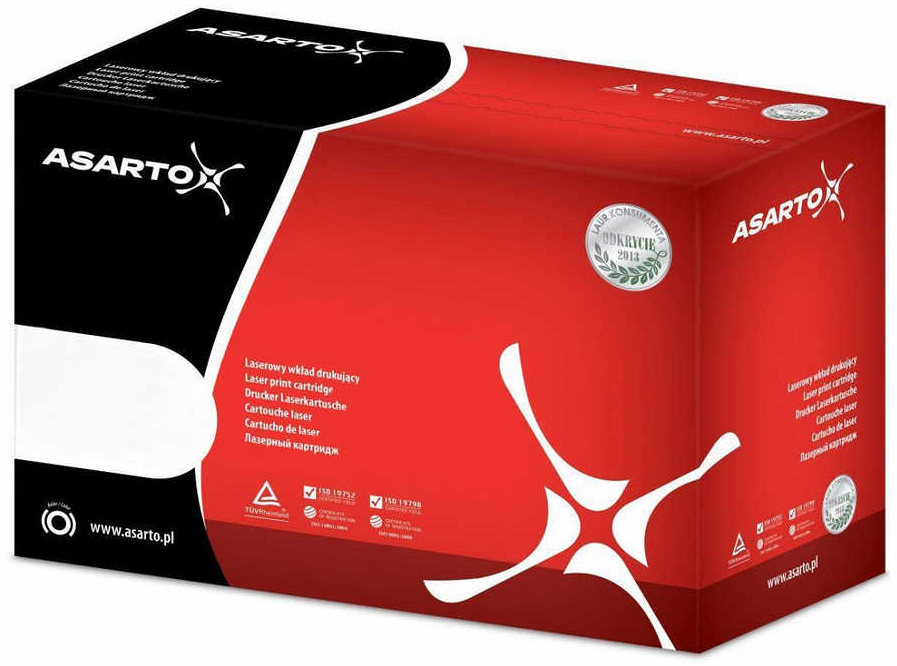 Toner HP 410 ASARTO LJ 452/477, czarny, karton czerwono-czarny.
