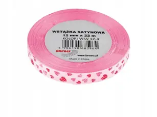 Wstążka Satynowa SERCA 12mm