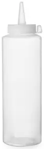 Butelka do sosów 700ml przezroczysta HENDI Kitchen Line