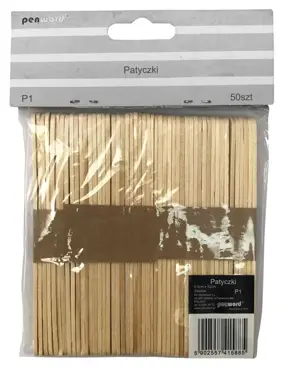 Patyczki P1 50szt/PND 11,4 cm PROSTOKĄT 114mm JUMBO