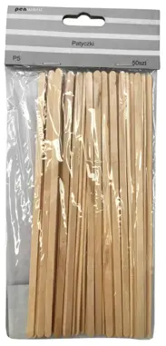 Patyczki P5 50szt 0,5cm x 19cm