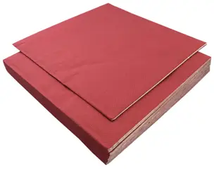 Serwetka kolorowa  33/33  3warst.  20szt Bordowy