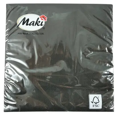 3-warstwowe, serwetki składane, to doskonały sposób na dekorację stołu. Dostepne w szerokiej gamie kolorów. Wymiary: 33x33 cm, opakowanie zawiera: 20 szt.

<!-- M10  P48 K250-->