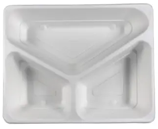 Pojemnik obiadowy z pulpy papierowej to proekologiczne i przyjazne środowisku rozwiązanie dla firm cateringowych oferujących dowóz tradycyjnych posiłków. Powleczenie cienką warstwą poliestrową sprawia, że pojemnik nie przesiąka i ma niemal nieograniczo...