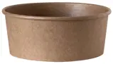 Miska papierowa Kraft (149) 750ml 50szt średnica 149mm Miska papierowa Kraft 750ml brązowa do żywności, opakowanie 50 sztuk