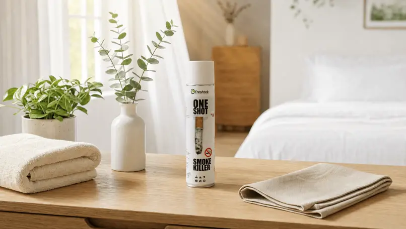 Odświeżacz FRESHTEK SMOKE KILLER 600ml ONE SHOT - widok alternatywny