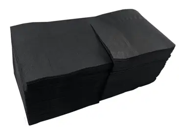 Serwetka KOKTAJLOWA 24/24 2war. 200 szt CZARNA BARMAŃSKA