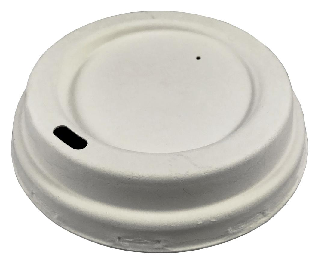 Ekologiczna pokrywa do kubków na gorące napoje z odnawialnych surowców. Wykonana została z pulpy papierowej. Wieczko o średnicy: 80mm. Opakowanie zawiera: 50szt.