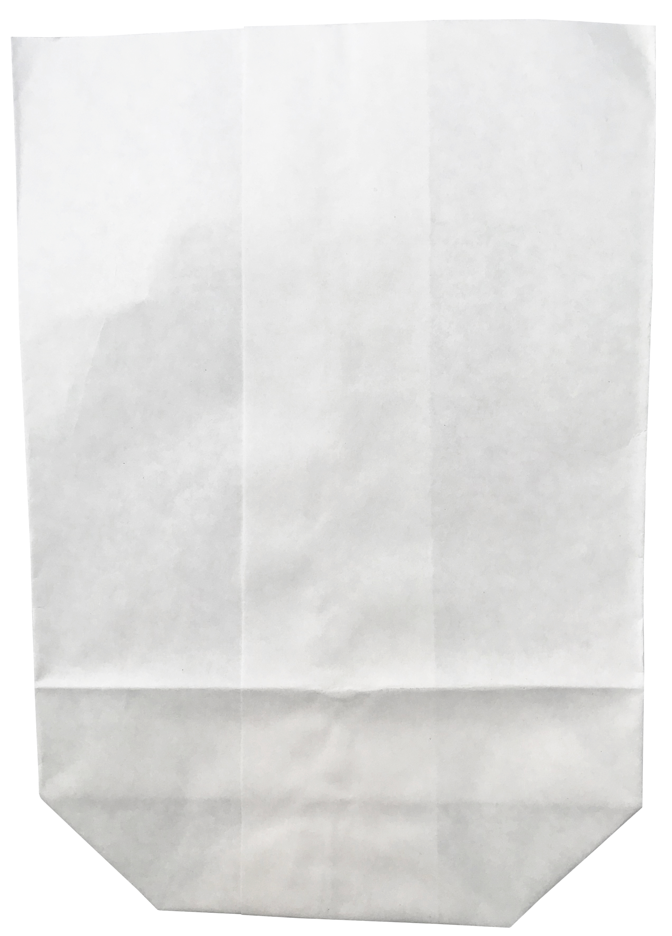 Torebka papierowa biała 0,5kg z dnem fałdowym