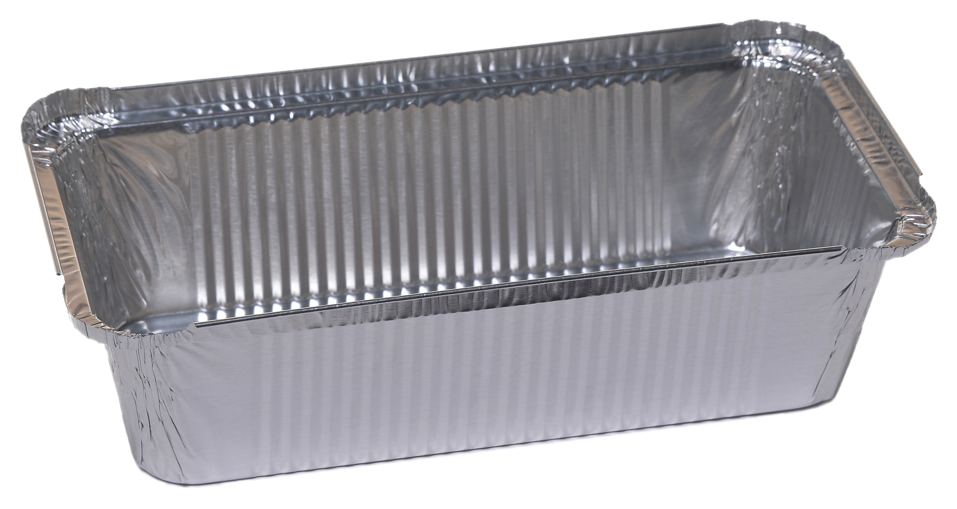 Foremka aluminiowa 1000ml do zamykania, prostokątna, srebrna, do wypieku i pakowania