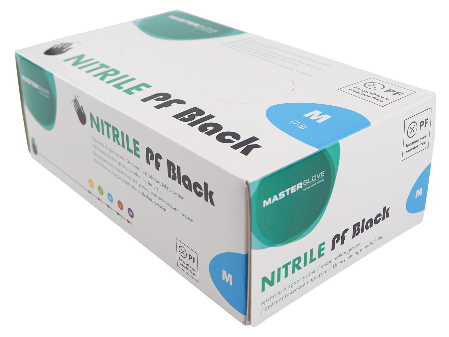 Jednorazowe rękawice bezpudrowe wykonane z nitrylu w kolorze czarnym.

   *Opakowanie: 100 szt
   *Rozmiar: M
   *Wykończenie mankietu: równomiernie rolowany brzeg
   *Pasujące na lewą i prawą dłoń
   *Idealne: do badań laboratoryjnych, czynności...