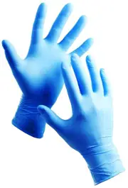 Jednorazowe rękawice bezpudrowe wykonane z nitrylu w kolorze niebieskim.

   *Opakowanie: 100 szt
   *Rozmiar: M
   *Wykończenie mankietu: równomiernie rolowany brzeg
   *Pasujące na lewą i prawą dłoń
   *Idealne: do badań laboratoryjnych, czynno...