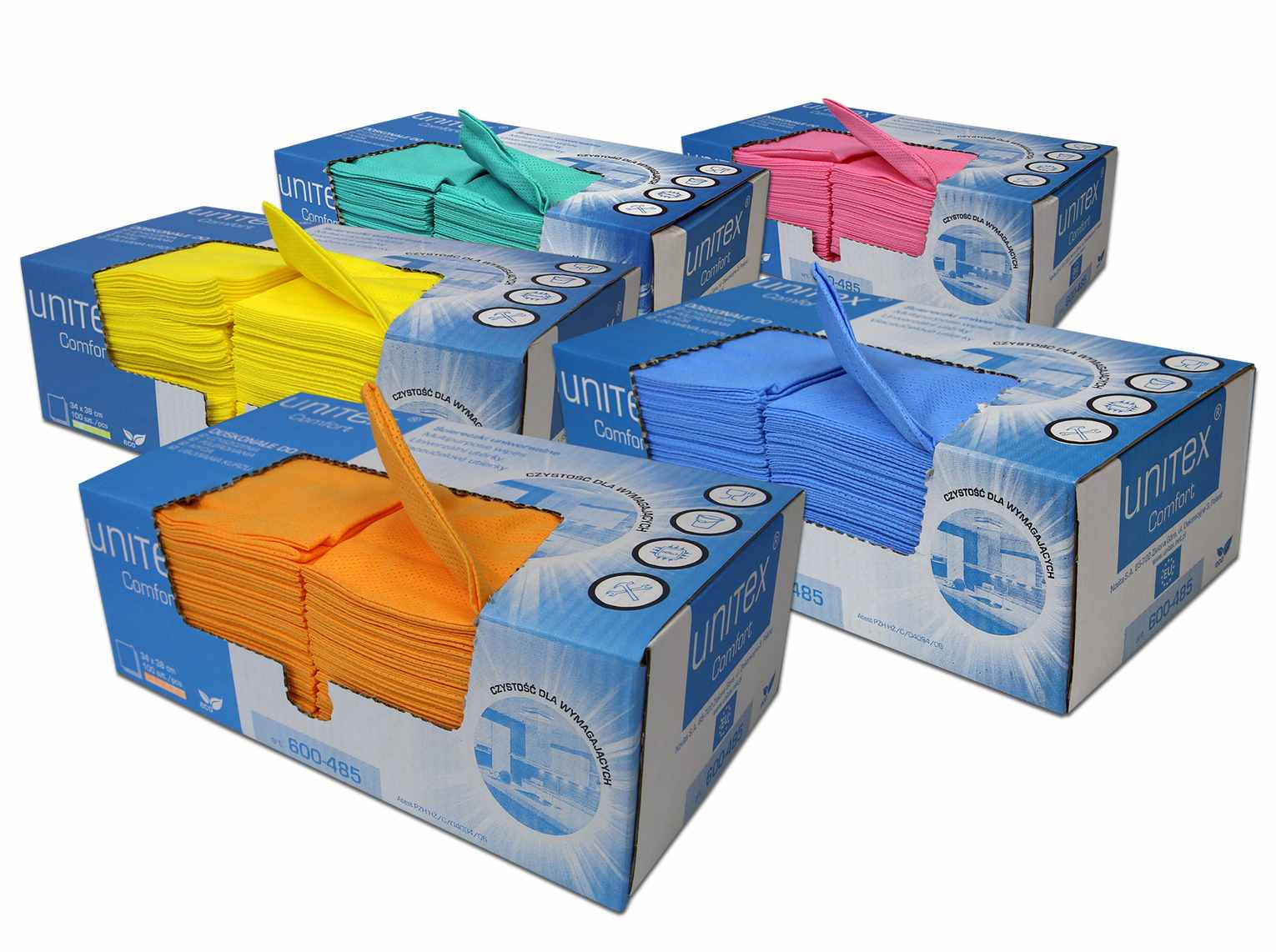 Ścierka uniwersalna UNITEX COMFORT bawełniana 38x32 cm w różnych kolorach