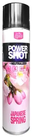 Odświeżacz POWER SHOT Kala japońska wiosna 600ml w aerozolu z neutralizatorem zapachów