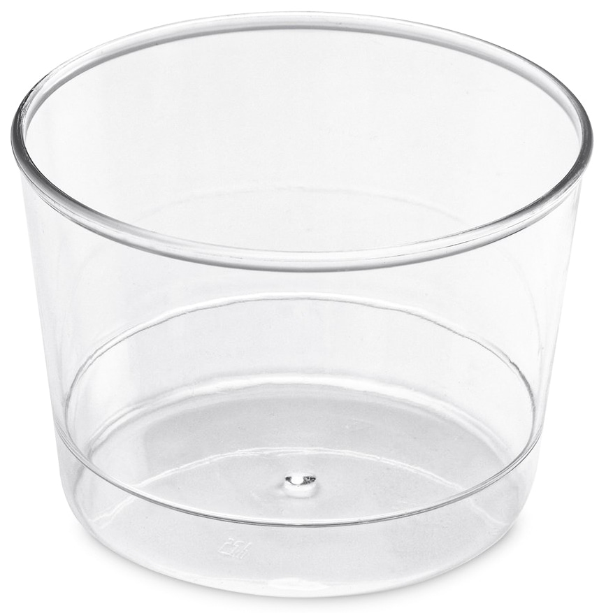 Kubek FINGERFOOD PS 250ml przezroczysty okrągły do żywności