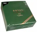 Serwetka Bankietowa 40/40 ZIELONA 50szt ROYAL Collection włókninowa AIRLAID Serwetki dekoracyjne bankietowe włókninowe wykonane z włókna AIRLAID. Posiada jednowarstwową budowę, jest chłonna, estetyczna i miękka w dotyku. Wymiary: 40x40 cm. Opakowanie zawiera: 50 szt. ...