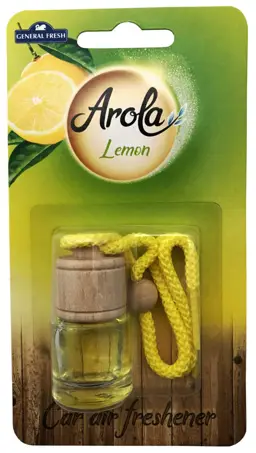 Odświeżacz samochodowy CAR PERFUME WOOD 5ml  CYTRYNA
