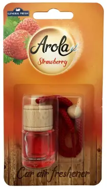 Odświeżacz samochodowy CAR PERFUME WOOD 5ml  TRUSKAWKA