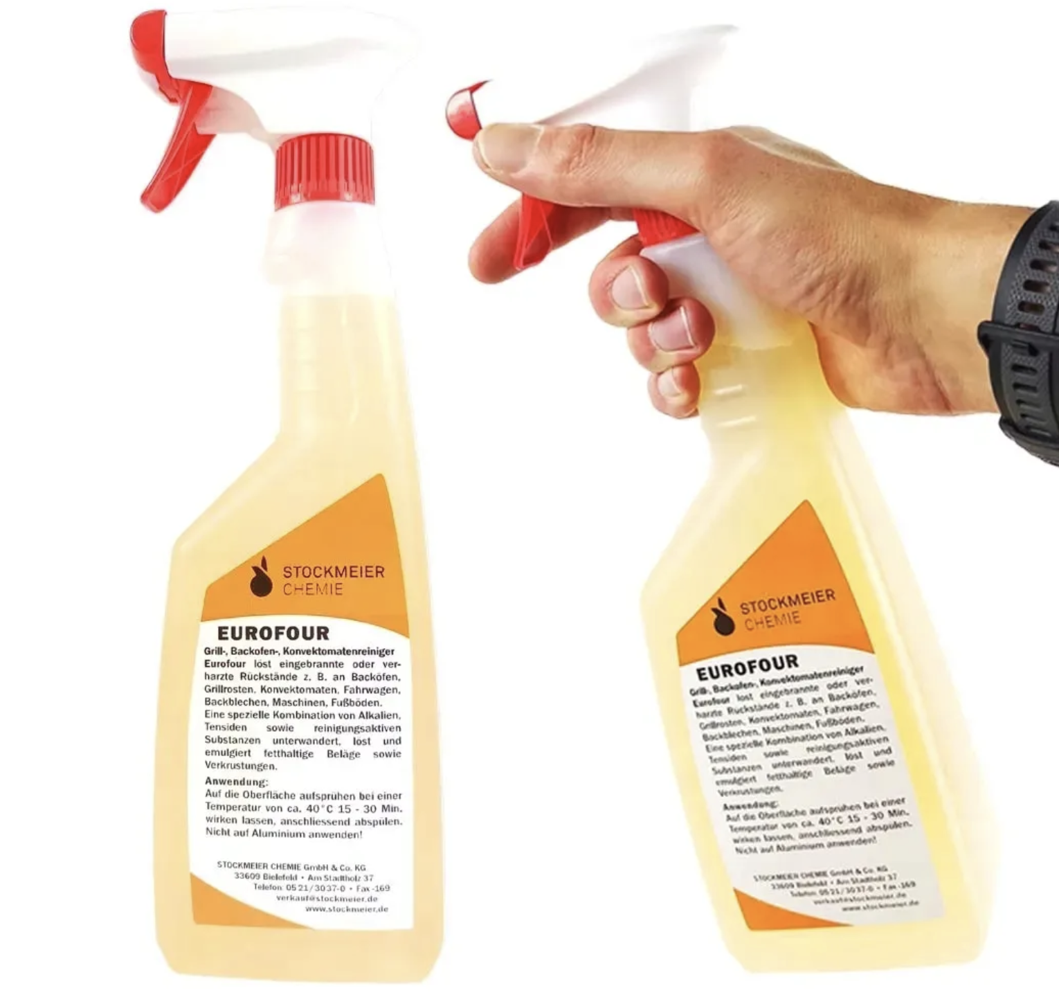 Płyn czyszczący STOCKMEIER Eurofour 0,75l spray do pieców konwekcyjno-parowych i grilli