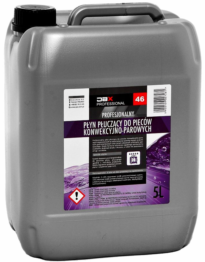 Skuteczny i prosty w użyciu kwaśny preparat płuczący do pieców konwekcyjno-parowych. Specjalnie opracowana formuła ochronna zapobiega ponownemu osadzaniu się drobinek tłuszczu i brudu. Środek nie pozostawia smug i zacieków, neutralizuje alkaliczny odcz...