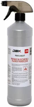 JAX do dezynfekcji powierzchni 29  1L spray powierzchnie płaskie, sprzęt medyczny i aparatura bez spłukiwania