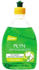Clinex Hand Wash płyn do mycia naczyń Zielone Jabłuszko 0,5L - widok alternatywny
