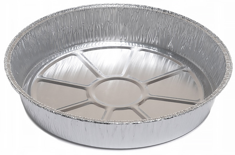 Foremka aluminiowa okrągła 1360ml do wypieku i pakowania wyrobów cukierniczych