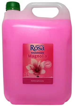 Mydło w płynie do rąk Rosa magnolia 5L