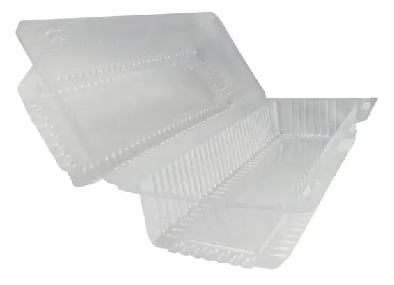 Prostokątny pojemnik wykonany z przeźroczystego tworzywa, idealny do transportu, przechowywania owoców itp. Dzięki zamykanej pokrywce zawartość jest lepiej chroniona przed uszkodzeniami, dłużej zachowuje świeżość. Cena za 10 szt. pojemnika. Opakowanie ...