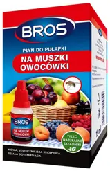 Pułapka z preparatem do monitorowania obecności muszki owocówki w po-mieszczeniach zamkniętych, oraz otwartych przestrzeniach. Zapewnia wysoką skuteczność działania dzięki specjalnej, intensywnej mieszance aromatów płynu wabiącego oraz oryginalnemu ksz...