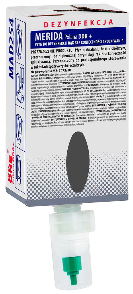 Płyn dezynfekcyjny MERIDA 700ml wkład do dozownika ONE