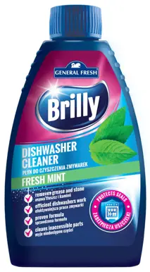 BRILLY płyn do czyszczenia zmywarek250ml MIĘTOWY