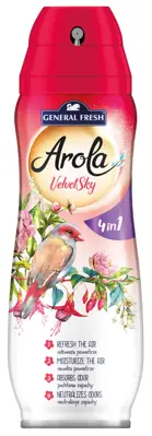 Odświeżacz/Neu General Fresh SPRAY 300ml VELVET SKY odświerza, nawilża, pochłania, neutralizuje