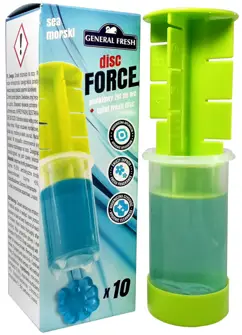 Żel do WC General Fresh Disc Force Morze 10 krążków 60ml - widok alternatywny