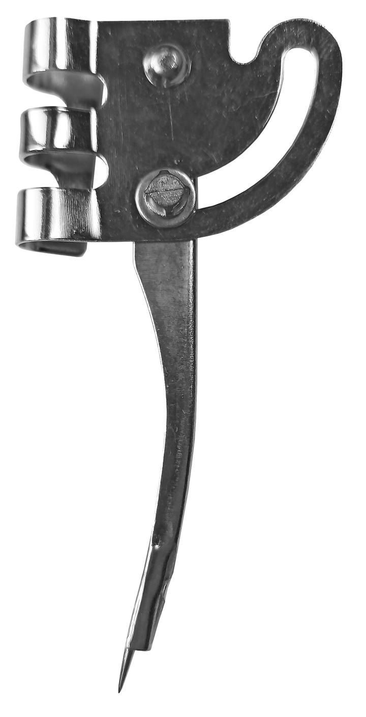 Prosty, metalowy cyrkiel szkolny z uchwytem na ołówek.
Bardzo prosta konstrukcja i niewielkie wymiary znacznie ułatwiają pracę. Dodatkowo nie zajmuje dużo miejsca w piórniku.