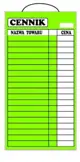Tablica laminowana 30/70 cennik