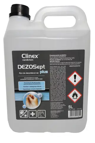 CLINEX DezoSept Plus PŁYN  5 L dezynfekcja rąk