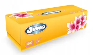 Chusteczki higieniczne 2w 150szt pudełko