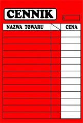 Tablica laminowana A2 cennik