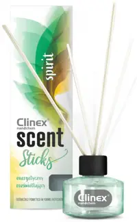 Clinex Scent Spirit odświeżacz powietrza patyczki 45ml