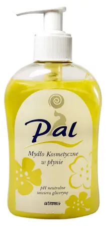 Mydło w płynie PAL Glicerynowe 300ml ŻÓŁTE grejpfrut-mandarynka Luksusowe mydło do mycia ciała PAL doskonale oczyszcza, odżywia, nawilża oraz natłuszcza. Receptura dopracowywana przez lata sprawia, że PAL świetnie nadaje się do mycia rąk, jak i całego ciała. Nie wysusza, nie wywołuje uczucia ściągania skóry, czyni ...