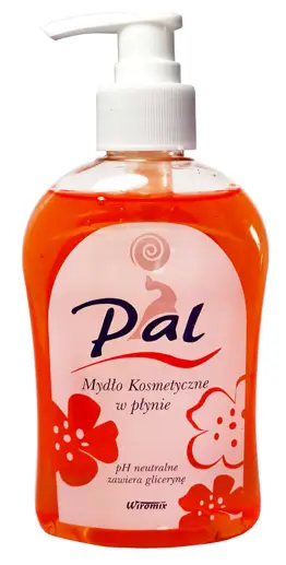 Mydło w płynie PAL Glicerynowe 500ml POMARACZOWE brzoskwinia