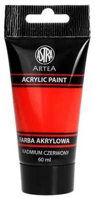 Farba Akrylowe 60ml 1 szt MIX KOLOR ASTRA