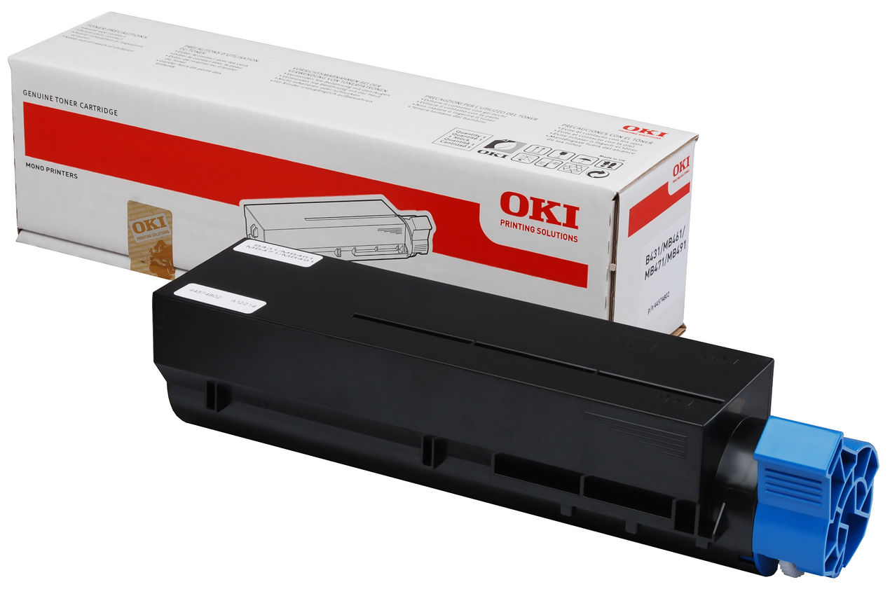 Toner OKI czarny oryginalny do drukarek B431 B461 B471 B491, 7000 stron