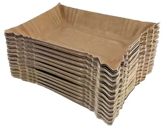 Tacki papierowe podobnie jak talerze papierowe, używane są przede wszystkim do potraw z grilla. Niezastąpiona we wszelkich punktach gastronomicznych. Przeznaczone do kontaktu z żywnością. Wymiary: 14x20 cm, opakowanie zawiera: 100 szt.